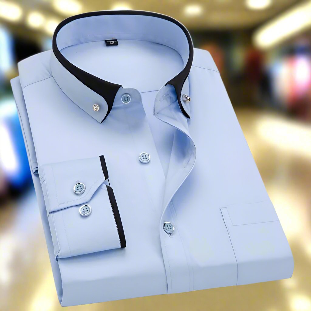 Men’s Classic Long Sleeve Button Down Shirt