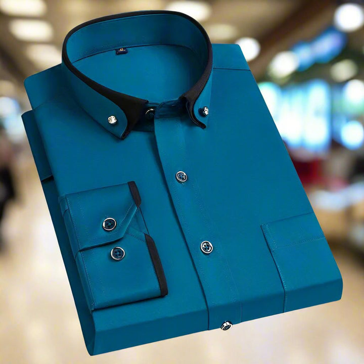 Men’s Classic Long Sleeve Button Down Shirt