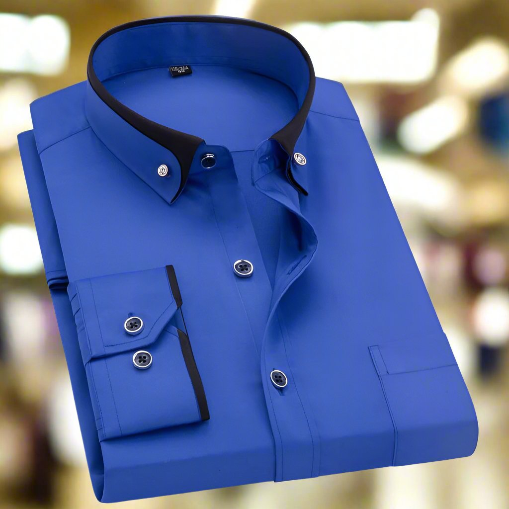 Men’s Classic Long Sleeve Button Down Shirt
