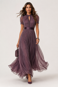 Women’s Flowy Formal Evening Maxi Dress