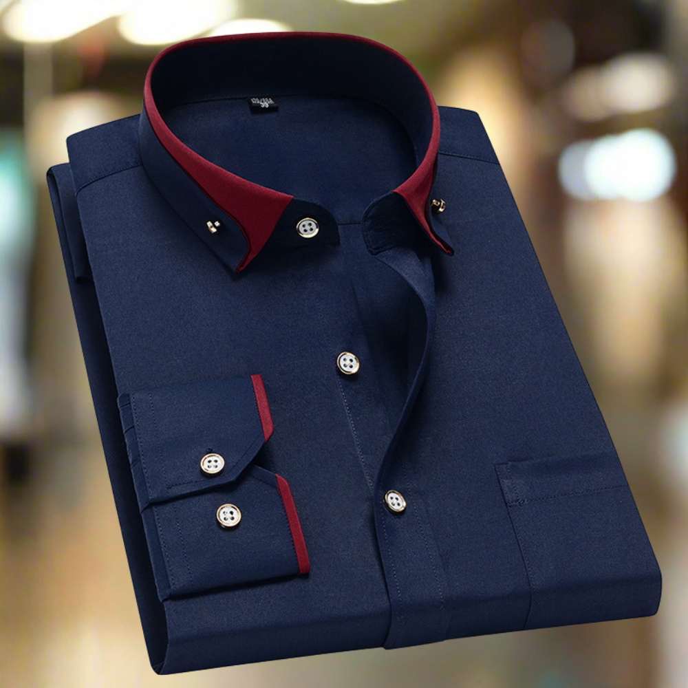 Men’s Classic Long Sleeve Button Down Shirt