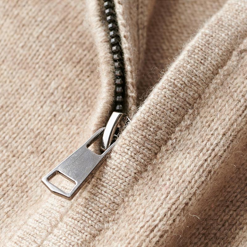 Men’s Half-Zip Long Sleeve Mock Neck Pullover