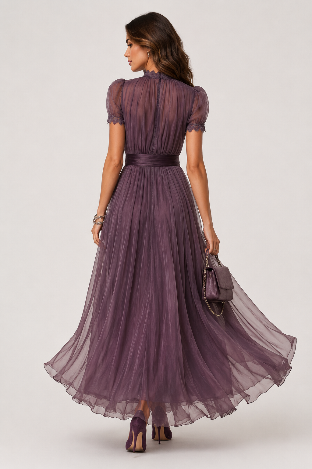 Women’s Flowy Formal Evening Maxi Dress
