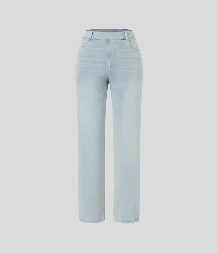 Women’s High Waisted Stretch Pull On Pants