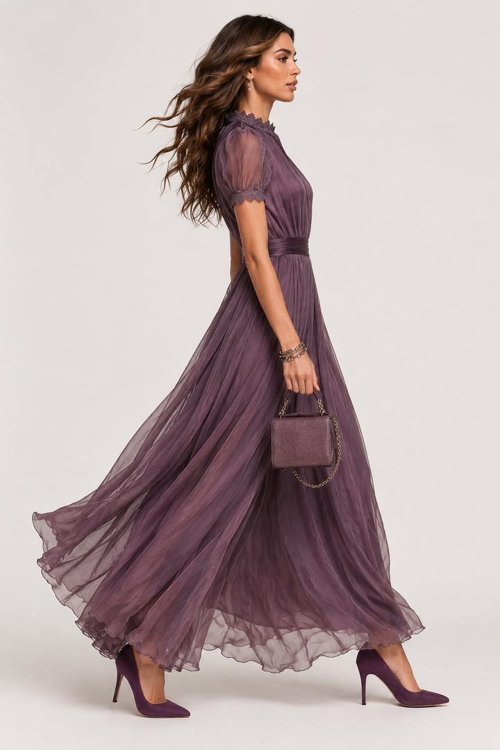 Women’s Flowy Formal Evening Maxi Dress