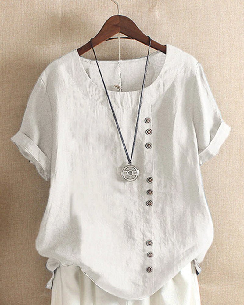 Women’s Summer Short Sleeve Crewneck T-Shirt