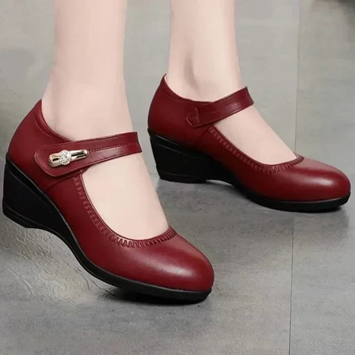 Women’s Elegant Mid Heel Comfort Pumps