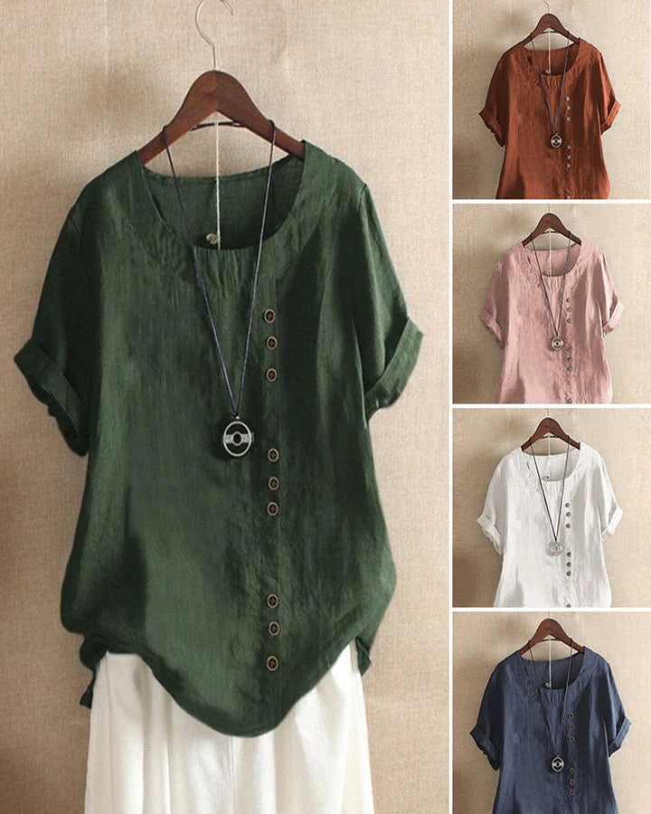Women’s Summer Short Sleeve Crewneck T-Shirt