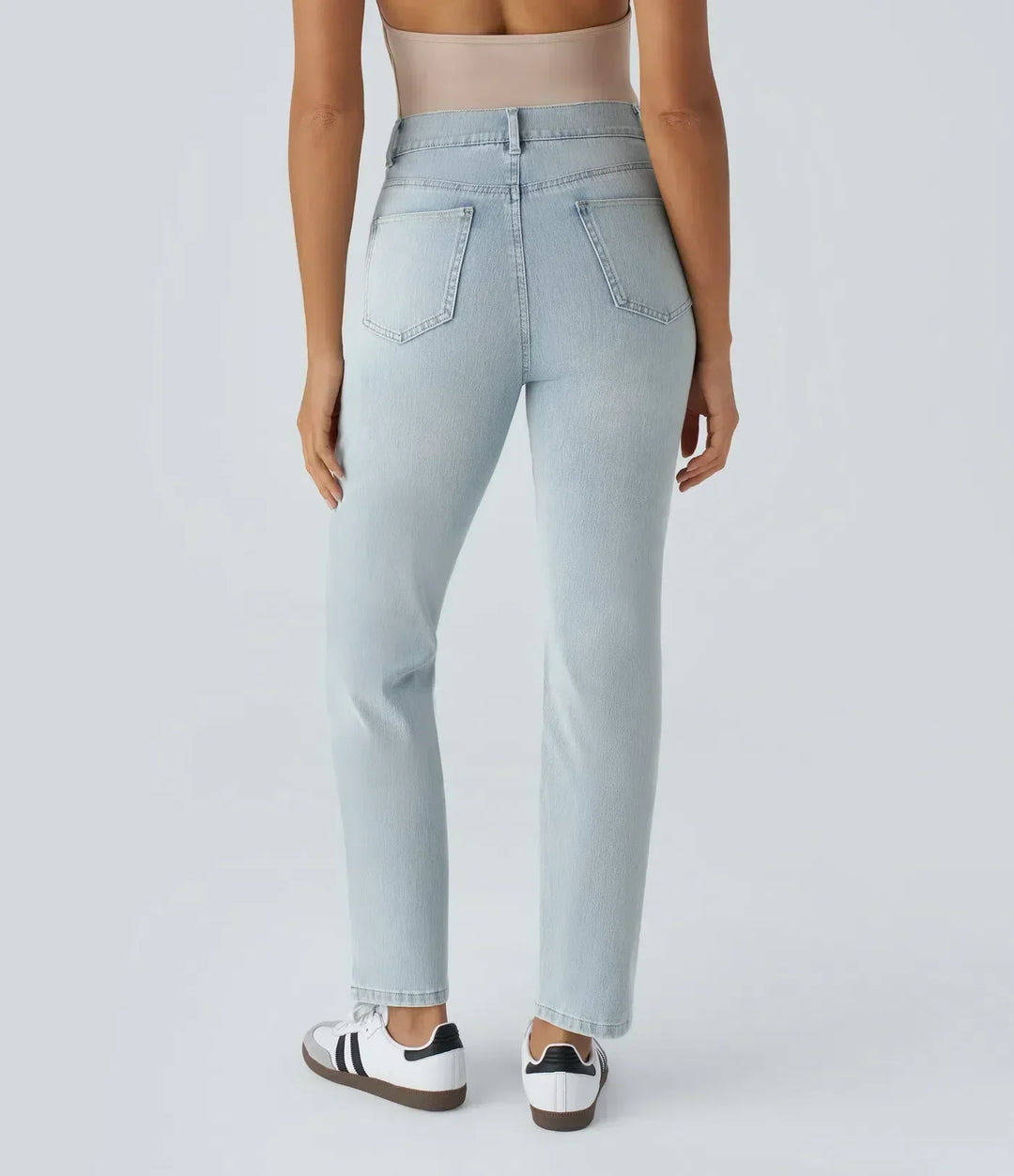 Women’s High Waisted Stretch Pull On Pants