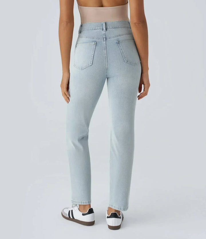 Women’s High Waisted Stretch Pull On Pants