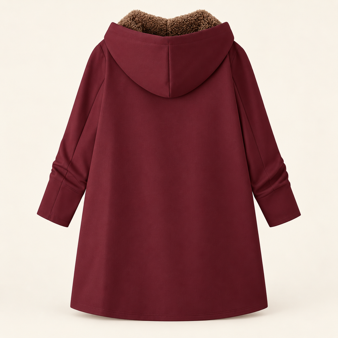 Women’s Sherpa Lined Hooded Winter Coat