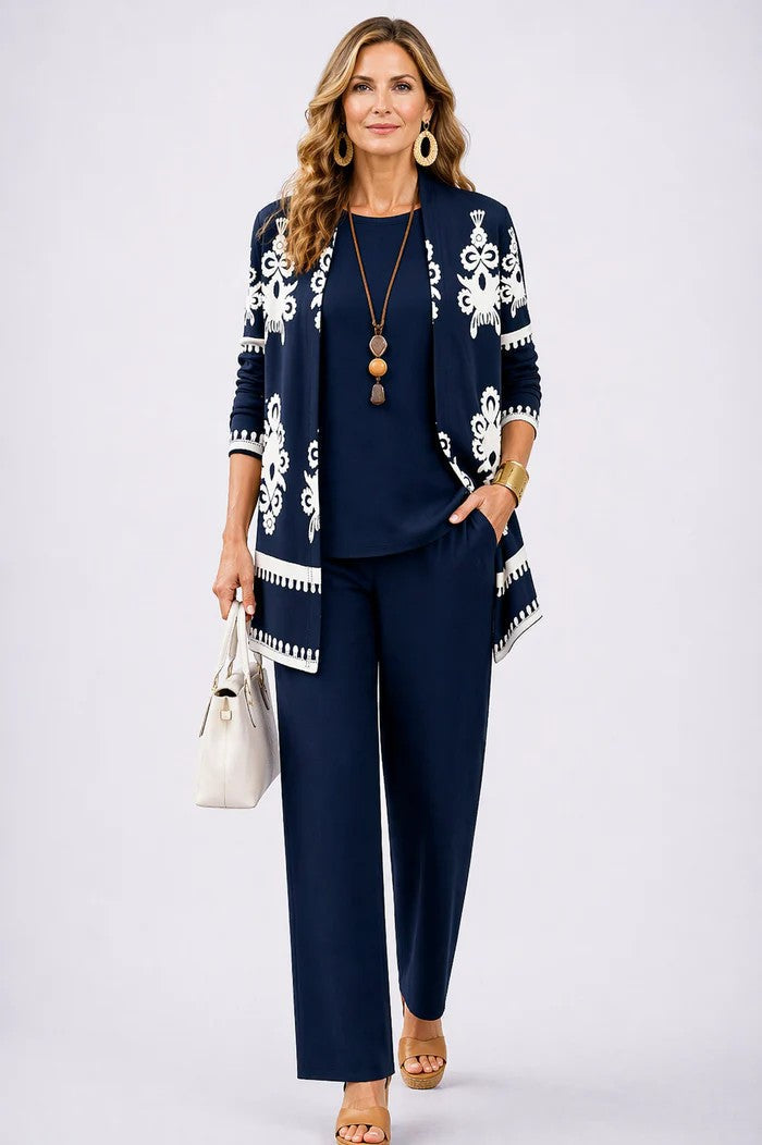 Women’s 3-Piece Tailored Pantsuit Set