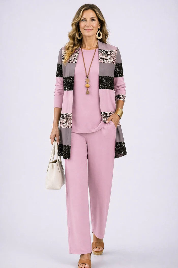 Women’s 3-Piece Tailored Pantsuit Set