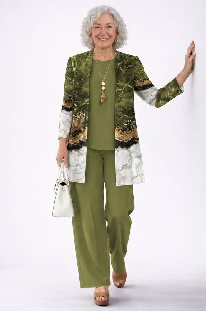 Women’s 3-Piece Tailored Pantsuit Set