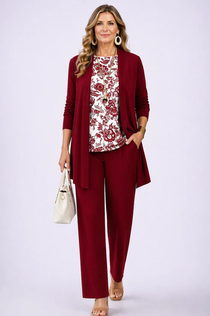 Women’s 3-Piece Tailored Pantsuit Set