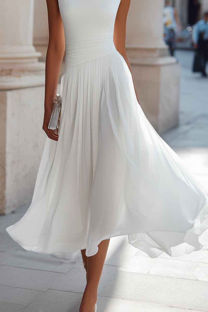 Women’s Elegant Midi Evening Dress