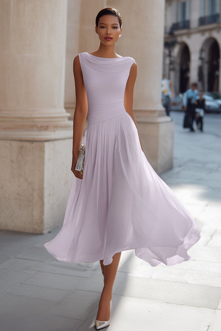 Women’s Elegant Midi Evening Dress