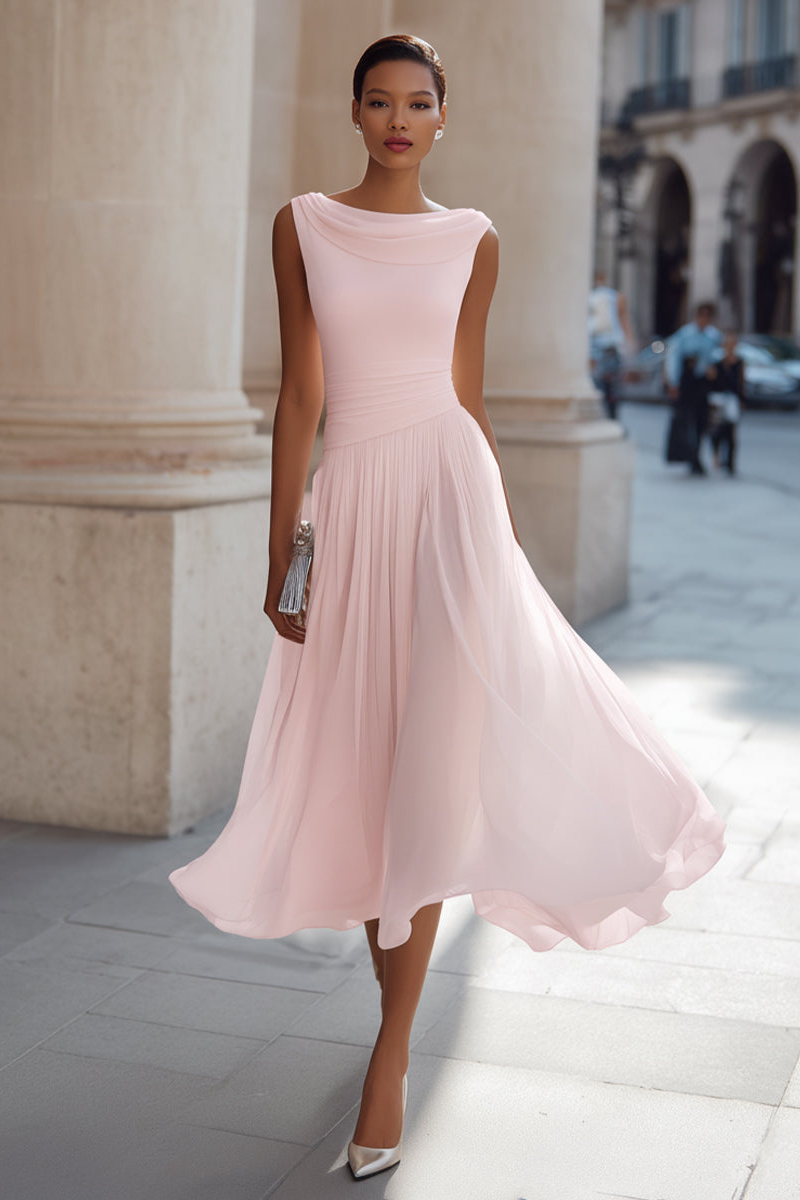 Women’s Elegant Midi Evening Dress