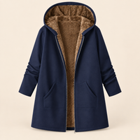 Women’s Sherpa Lined Hooded Winter Coat