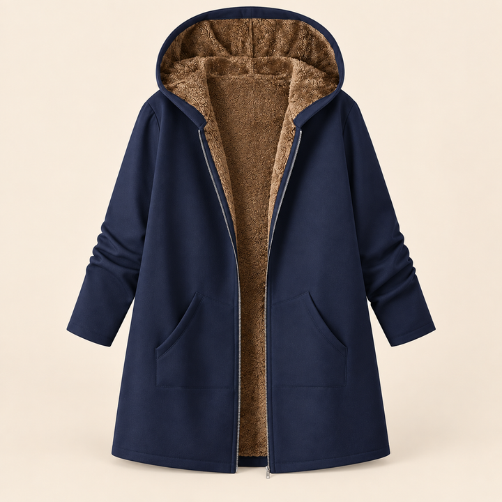 Women’s Sherpa Lined Hooded Winter Coat