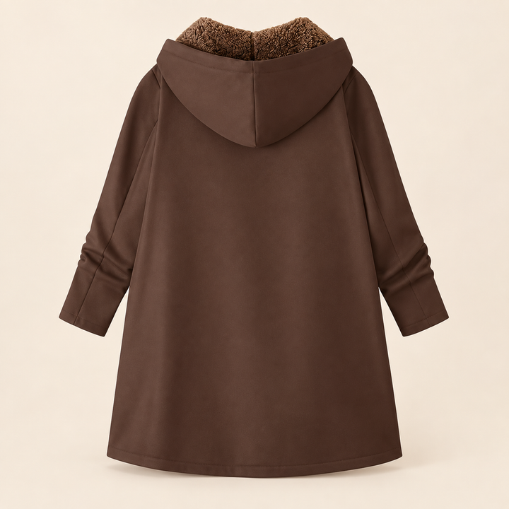 Women’s Sherpa Lined Hooded Winter Coat