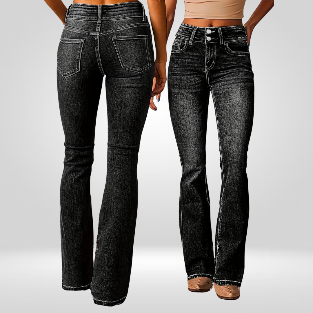 Women’s High-Waisted Flared Jeans