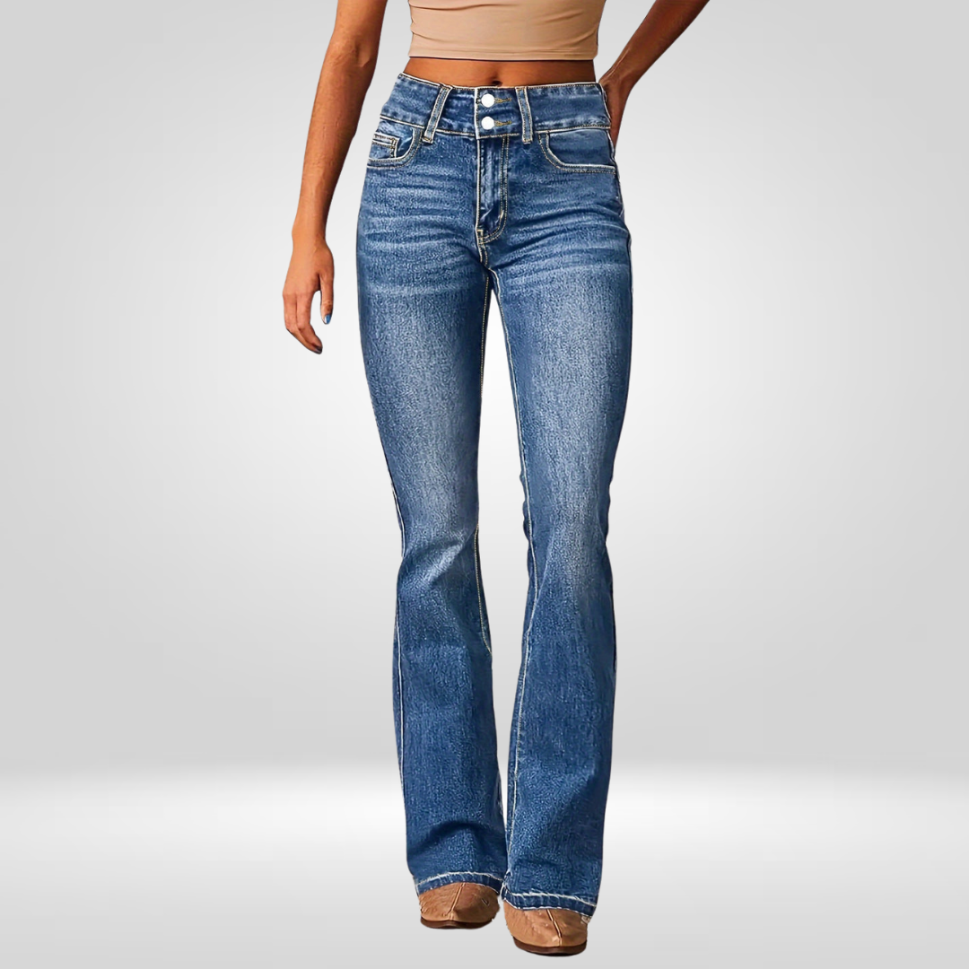 Women’s High-Waisted Flared Jeans