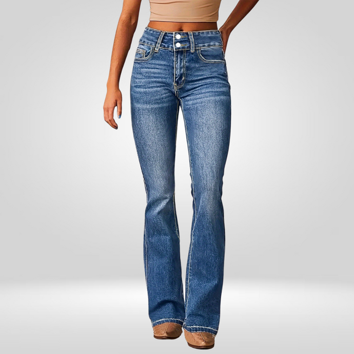 Women’s High-Waisted Flared Jeans