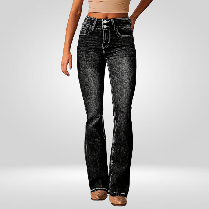 Women’s High-Waisted Flared Jeans