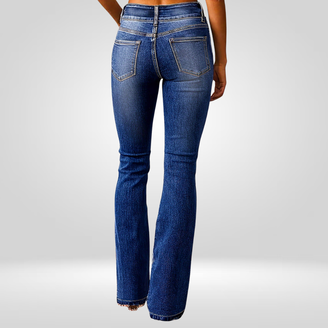 Women’s High-Waisted Flared Jeans