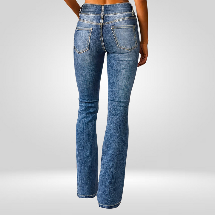 Women’s High-Waisted Flared Jeans