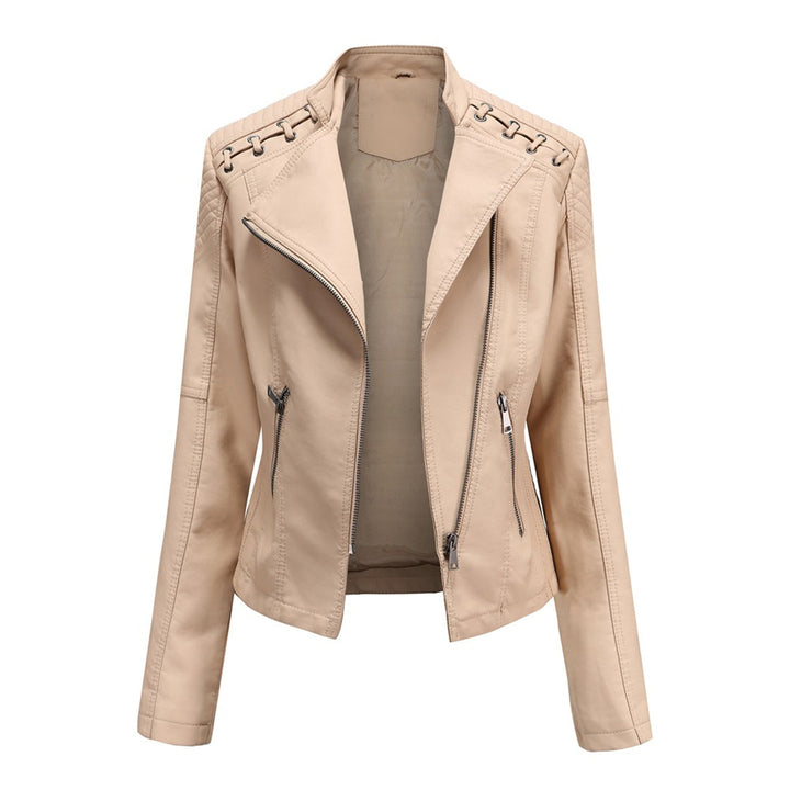 Women’s Quilted Asymmetrical Moto Jacket