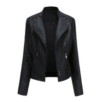 Women’s Quilted Asymmetrical Moto Jacket