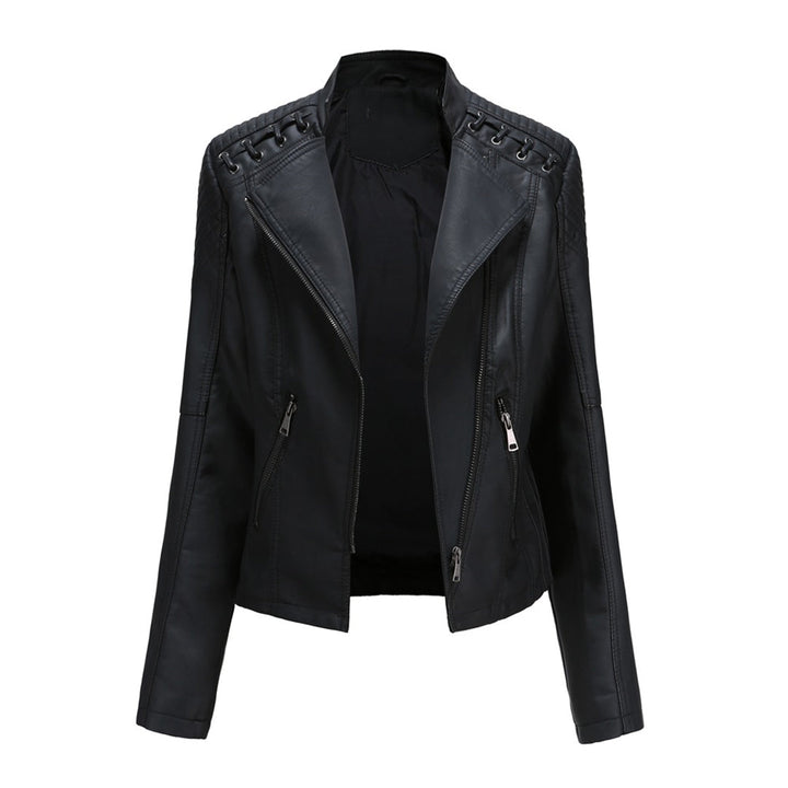Women’s Quilted Asymmetrical Moto Jacket