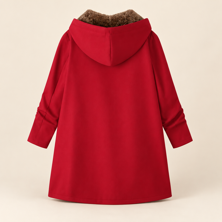 Women’s Sherpa Lined Hooded Winter Coat