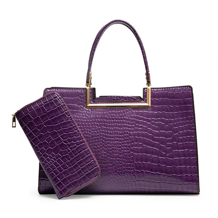 Women’s Elegant Matching Purse And Wallet Set