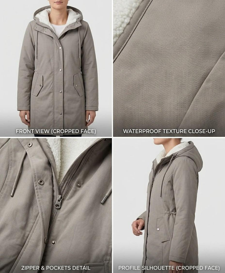 Women’s Hooded Insulated Winter Coat