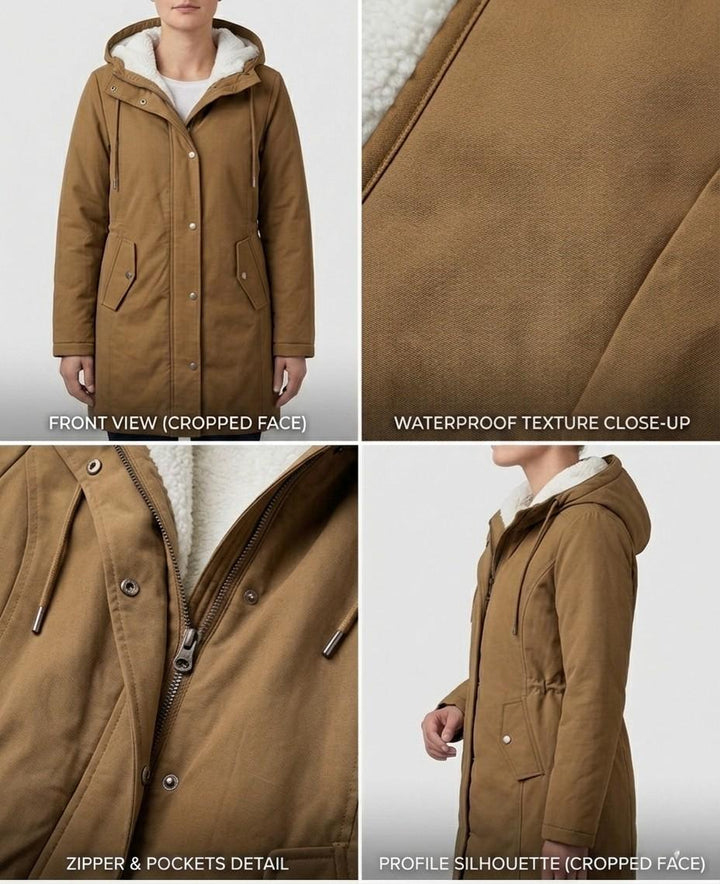 Women’s Hooded Insulated Winter Coat