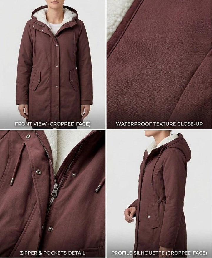 Women’s Hooded Insulated Winter Coat