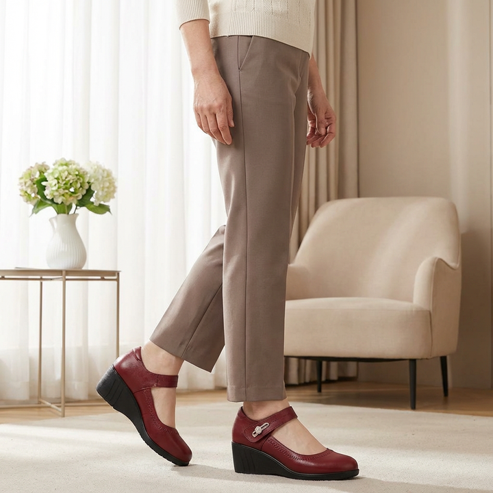 Women’s Elegant Mid Heel Comfort Pumps