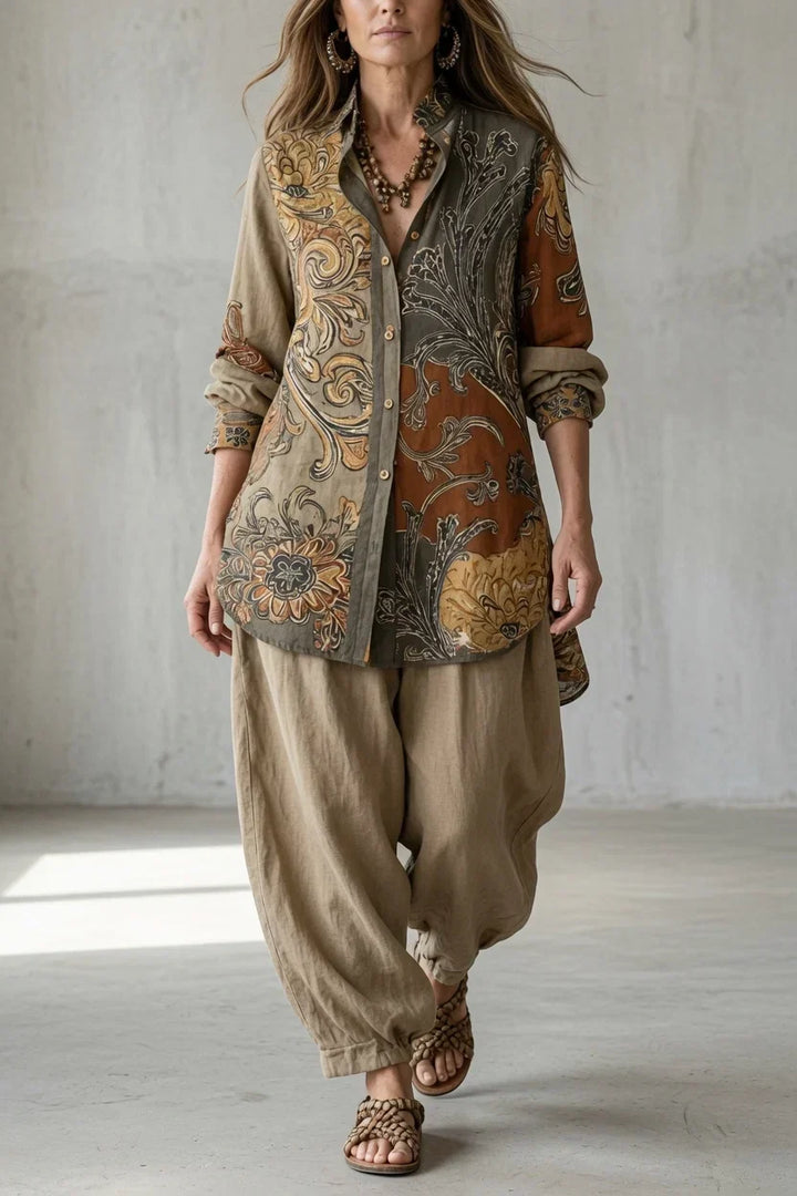 Women’s Vintage Matching Two Piece Set
